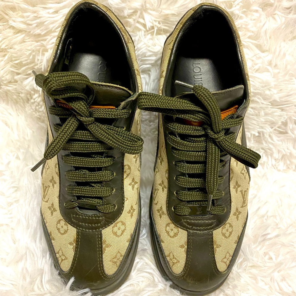Louis Vuitton monogram Idylle canvas monogram sneakers